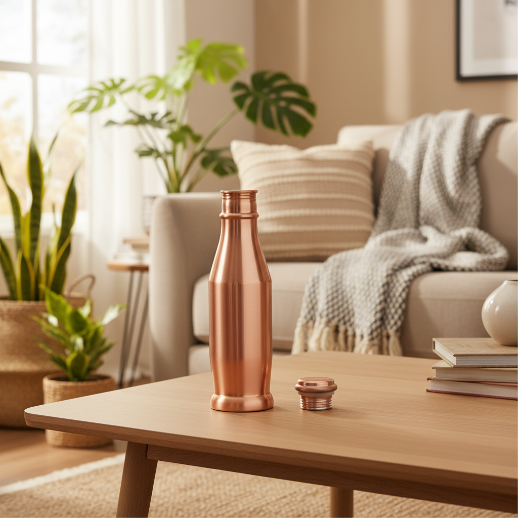Pure Copper Water Bottle