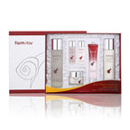 Coffret de soins hydratants pour la peau à la bave d'escargot Farm Stay (4 pièces)