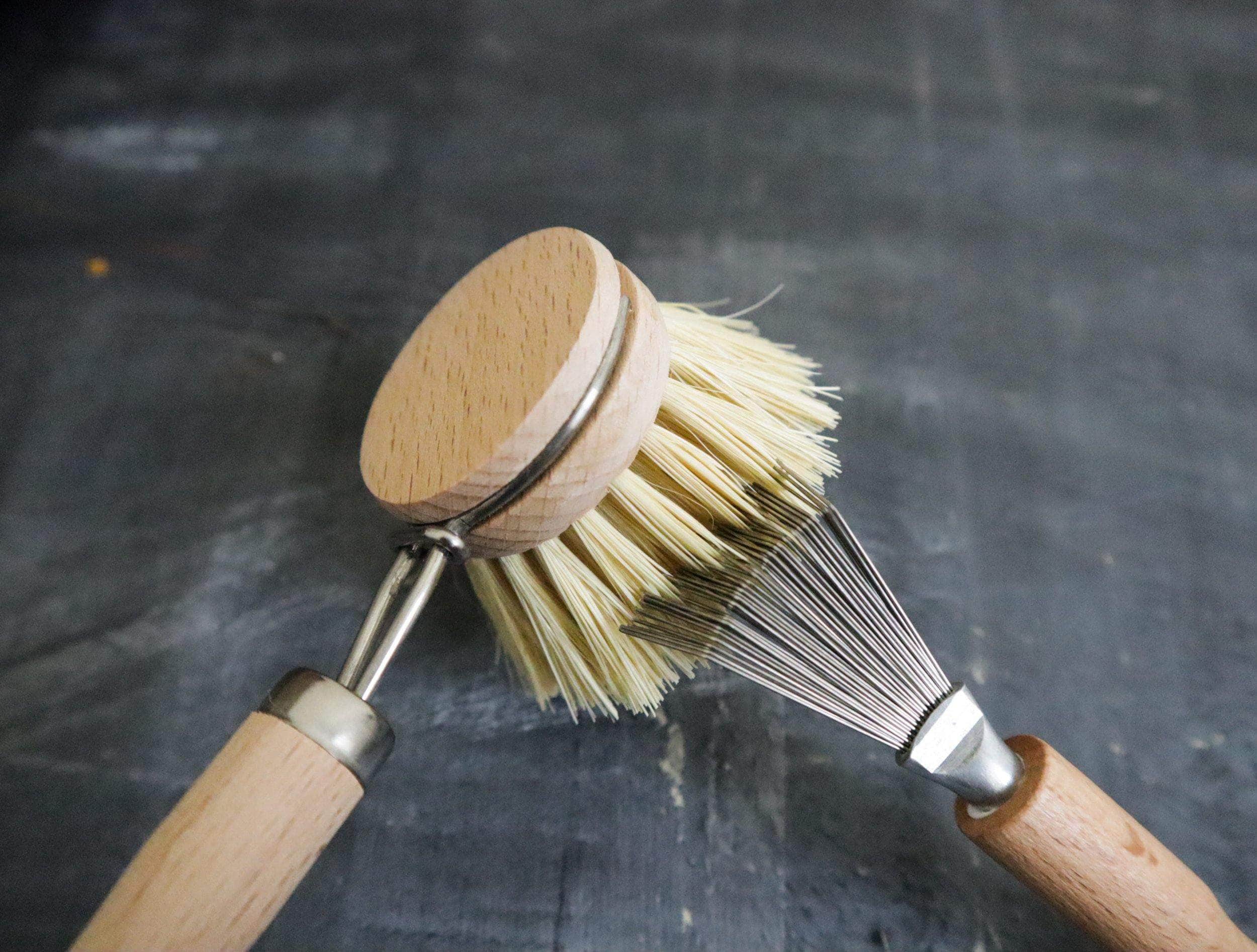 Zero Waste Kitchen Brush Set – Eco Cleaning Kit